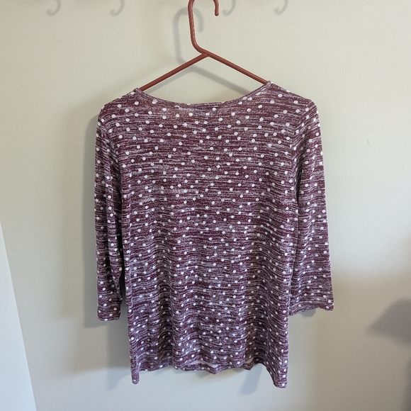 Rebecca Malone Polka Dot Blouse - Picture 3 of 3